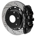 WilWood AERO4 Rear P-Brake Kit 14.00 Drilled Big Ford New Style 2.50 Offset -6 Lug 140-18150-D