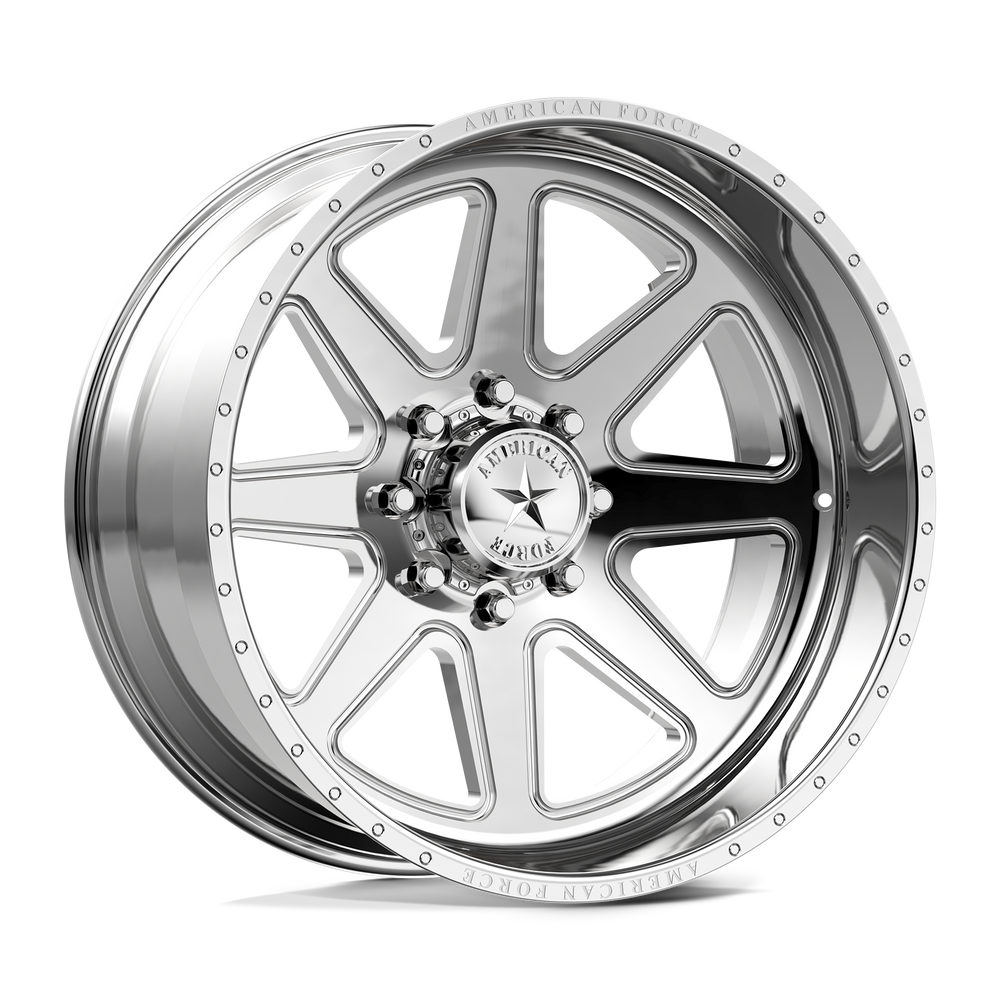 Wheel Pros American Force AFW RIDGE CC 22X12 8X170 BLK -55 AFTJCK11F25-5-21