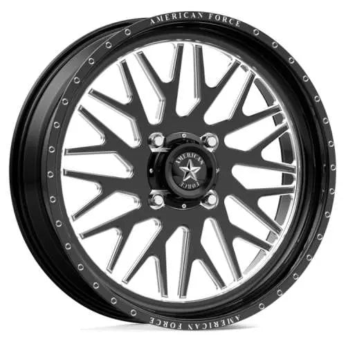 Wheel Pros American Force Powersports AFW TRACE UTV 24X7 4X156 BLK 0 LEFT AFTYK10LE111-5-21