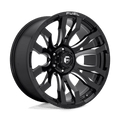 Wheel Pros FF019 DL 22X12 5X127 71 -40 F-BLK-MILL FFJFF019S71-5-34