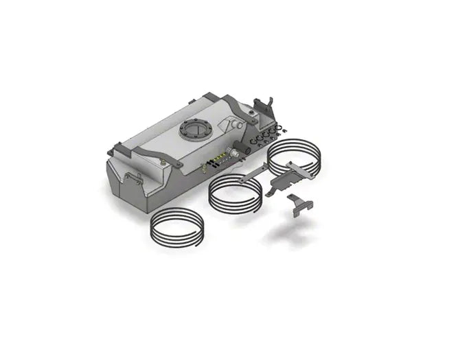MotoBilt Fuel Cell for Jeep Gladiator 4 Link Suspension MB5083 MB5083