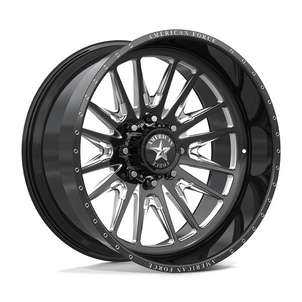 Wheel Pros American Force AFW NOTCH SFCC 24X14 8X170 -90 G-BLK MCH AFTPCKH48F25-5-21