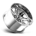 FUEL WHEELS FF123 CC 24X12 8X170 POL -55 FORGED ALUMINUM POLISHED FFNFFC123F25-1-34