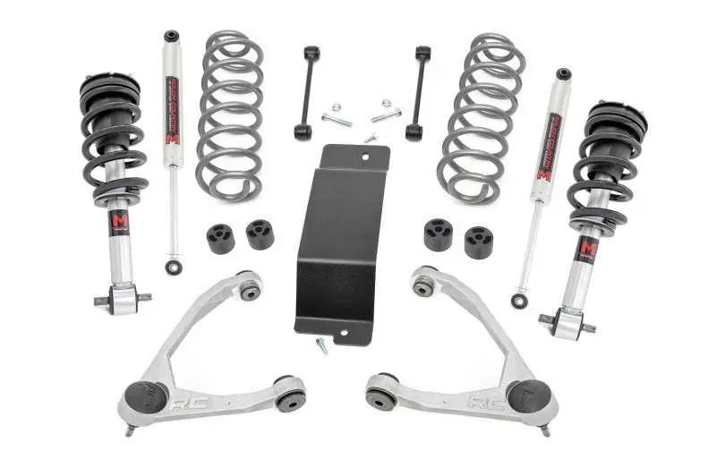 Rough Country 3.5 Inch Lift Kit M1 Struts Forged UCAs Chevy GMC SUV 1500 2WD 4WD (2007-2020) 19340