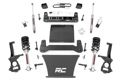 Rough country 6 Inch Lift Kit Mono Leaf Rear N3 Struts GMC Sierra 1500 2WD (2025-2026) 111531