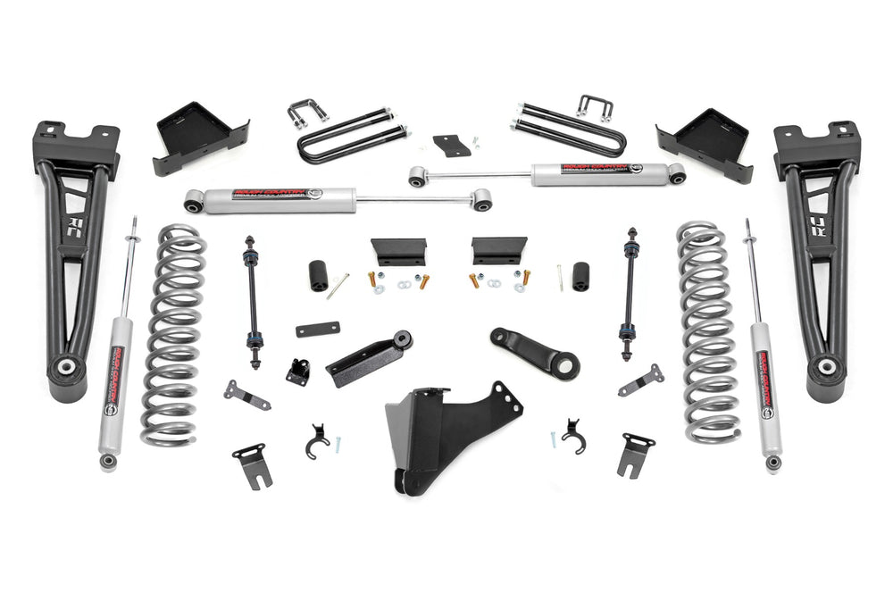 Rough country 4.5 Inch Lift Kit Radius Arm Diesel Ford F-250/F-350 Super Duty (23-26) 400330