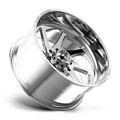 FUEL WHEELS FF124 CC 24X12 8X165 POL -55 L FORGED ALUMINUM POLISHED FFNFFC124LD22-1-34