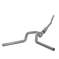 Diamond Eye KIT 4 TURBO-BACK DUAL; ALUMINIZED: 1994-2002 DODGE CUMMINS 5.9L NO MUFFLER K4214A-2