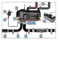 BURNER, 5KW DIESEL BURNER ONLY