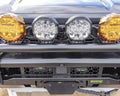 24C TACOMA APEX SINGLE HOOP FRONT BUMPER 40W FLOOD CLEAR LIGHTS 20W SPOT AMBER