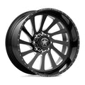 Wheel Pros American Force AFW TORQ CC 24X12 8X180 BLACK -55 AFTNCKH33G24-5-21