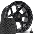 Wheel Pros Rotiform 2015 R630 INDYLRACE RR 15X14 CL BLK IL1 R630514CL418NIL1AN