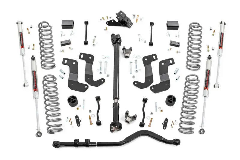 Rough country 3.5 Inch Lift Kit C/A Drop Front D/S M1 Jeep Wrangler JL Rubicon (18-23) 90540
