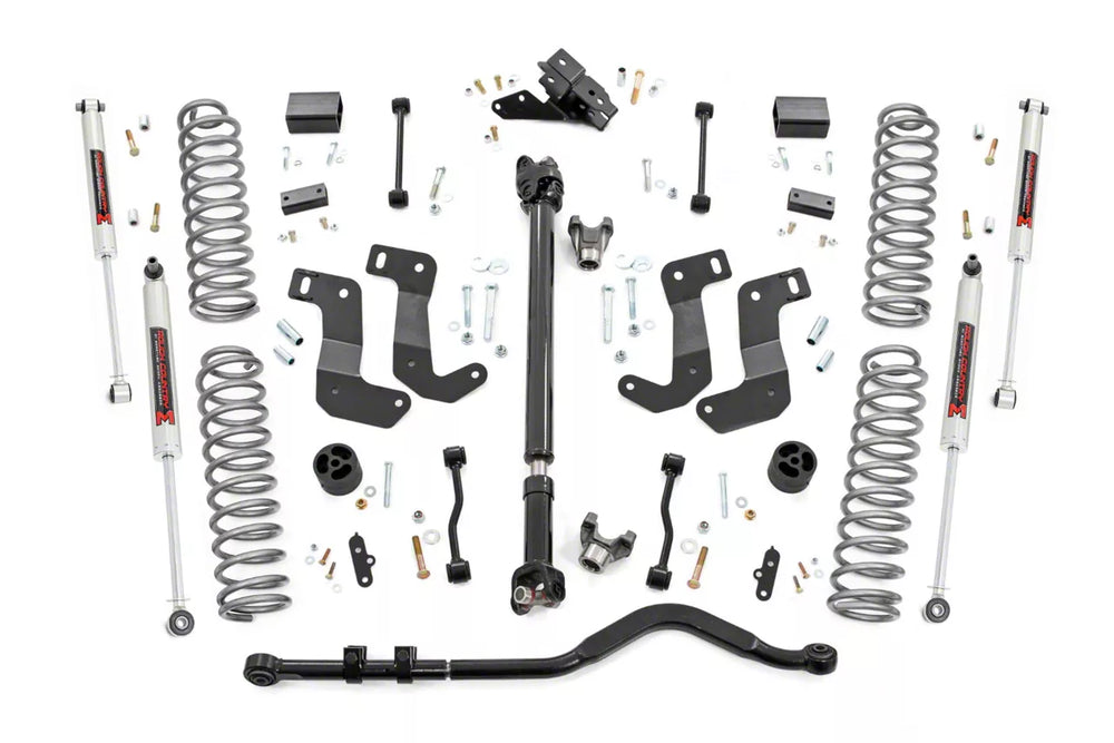 Rough country 3.5 Inch Lift Kit C/A Drop Front D/S M1 Jeep Wrangler JL 4WD (24-26) 94140
