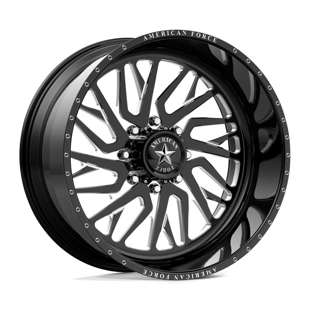 American Force Wheels black auto part
