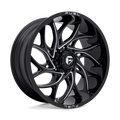 Wheel Pros FF78 24X11 8X170 125.1 0 BLACK RED RGHT FF7824111760R
