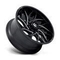 Wheel Pros FF78 24X11 8X170 125.1 0 BLACK RED RGHT FF7824111760R