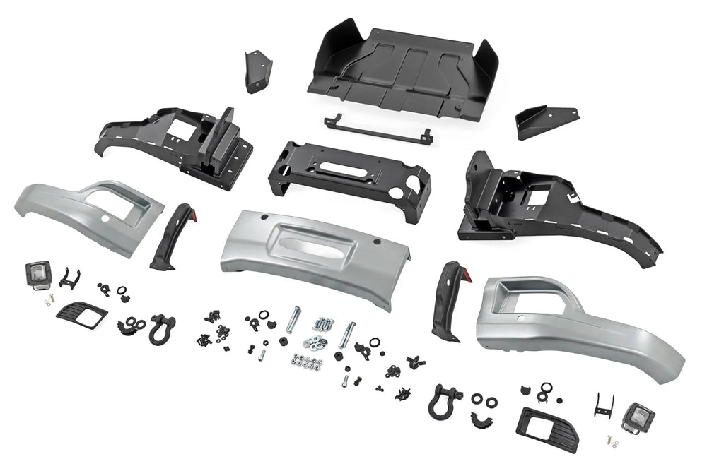 Rough Country Bumper Cover GAN Silver Ice Metallic Chevy Silverado 1500 2WD 4WD (23-26) 13006-GAN
