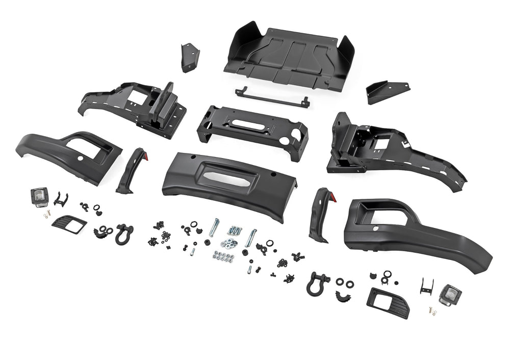 Rough Country Bumper Cover G48 Auburn 2023 amp; Up Silverado Metal Bumper / Plastic Cover 13006-G48