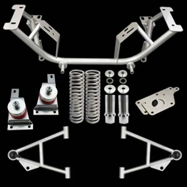 UPR 96-04 Chrome Moly K-Member Kit w/Tow Hooks A Arms LS Adapter LS Solid MM 2005-96K-TH-106
