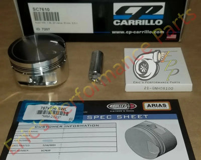 Carillo Audi/VW 1.8L 20 Valve 20mm pin 81mm 9.5:1 - SC7610