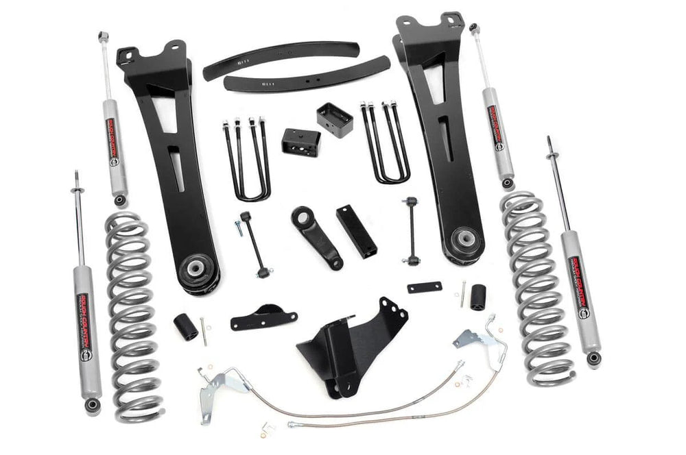 Rough Country 6 Inch Lift Kit Diesel Radius Arm Ford F-250 F-350 Super Duty (08-10) 538.20