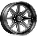 Wheel Pros American Force AFW RIDGE CC 24X12 8X170 BLK -55 AFTNCK11F25-5-21