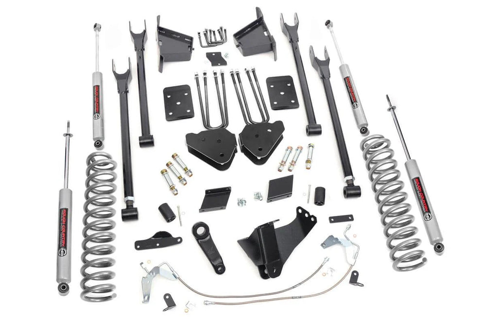 Rough Country 6 Inch Lift Kit 4-Link No OVLD Ford F-250 Super Duty 4WD (2011-2014) 532.20