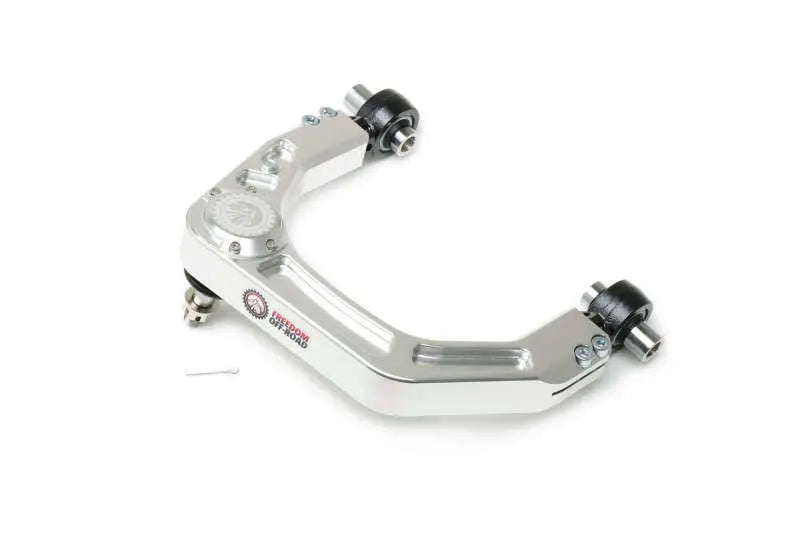 Freedom Offroad Billet Front Upper Control Arms and OEM Replacement Lower Control Arms for 2-4 Inch Lift 10-24 Toyota 4Runner/10-23 Lexus GX460 (KDSS) Freedom Off-Road - FO-T702FU-BTFO-T702-1FL