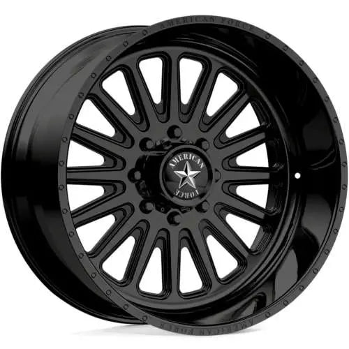 Wheel Pros American Force AFW IDOL SS 22X10 8X6.5 122 -25 G-BLK AFTGF107D22-2-20