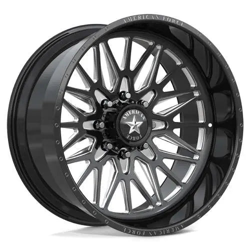 Wheel Pros American Force AFW FROST CC 24X12 8X165 BK-MILLED -55 AFTNCKH41D22-5-21