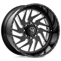 Wheel Pros American Force AFW KASH SS 24X12 8X6.5 BLACK -40 AFTNF31D22-5-21