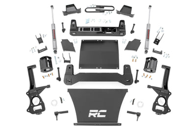Rough Country 4 Inch Lift Kit AT4 Trailboss Chevy GMC 1500 (25-26) 110330