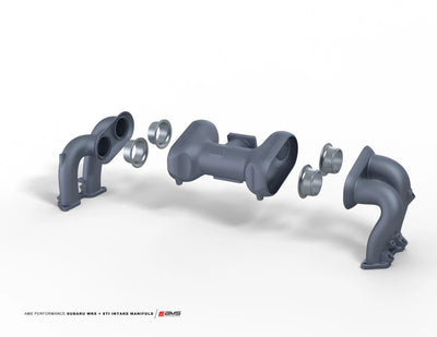 AMS Performance AMS EJ25 Subaru Intake Manifold - REVERSE ROTATION Uncoated - AMS.31.08.0002-1