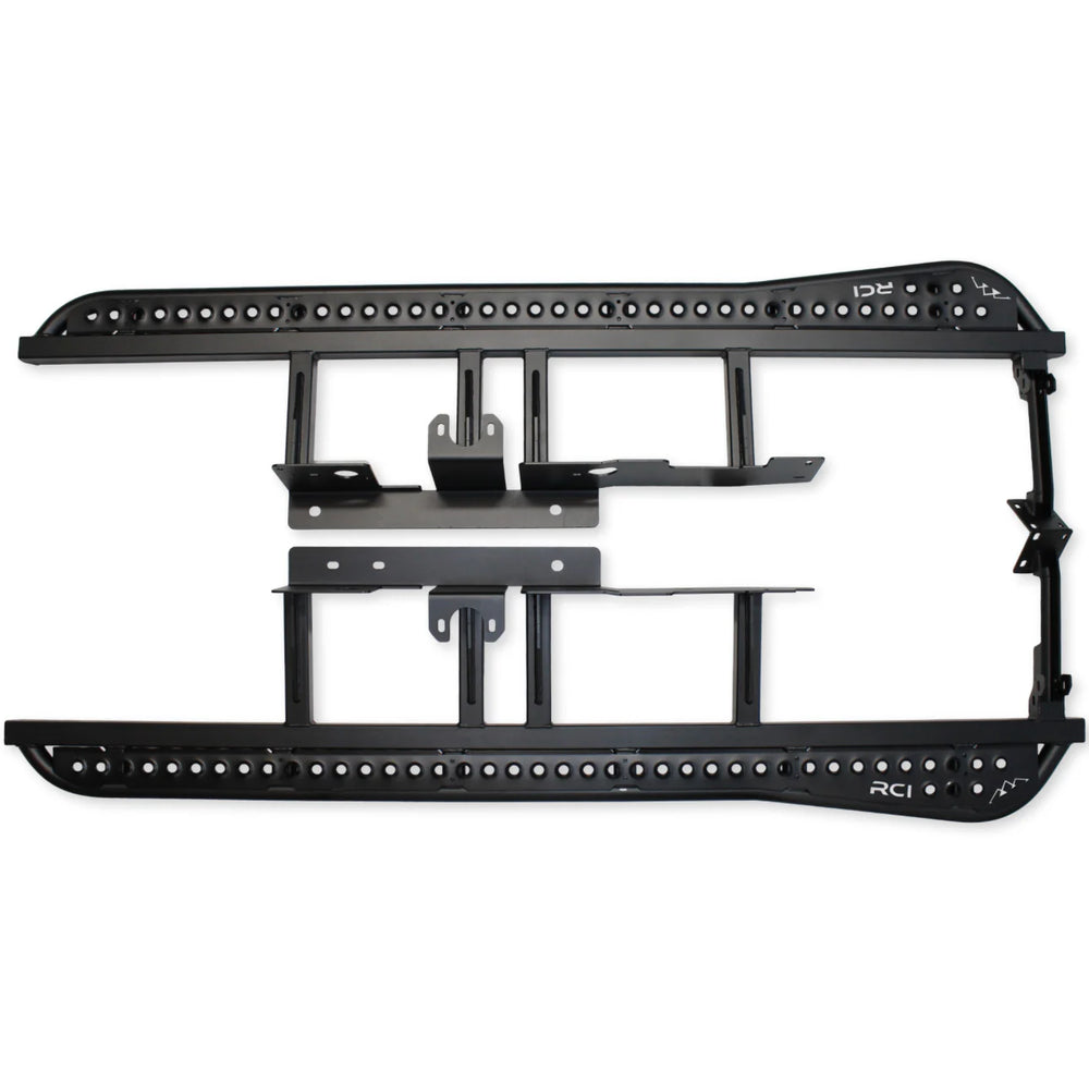 RCI Metalwork SuperCrew Rock Sliders 19-Present F-150 F15019SLIDERSCLBNOTPBK5