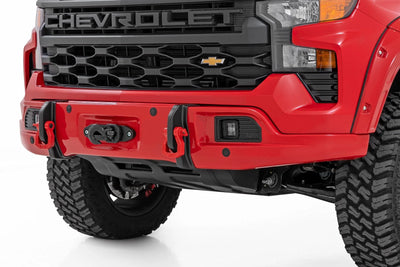Rough Country silver bumper