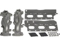 Full-Race Formline 2017-2020 F150 Turbo Manifolds - Silver Ceramic Coated A0155A