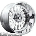 Wheel Pros FF016 DL 24X12 8X170 POL -40 RIGHT FFNFF016RF25-1-34