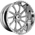 WHEEL PROS AFW BURNOUT SS 22X12 5X150 POLISH -40 - AFTJ75T10-1-21