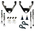 Kryptonite STAGE 3 LEVELING KIT WITH FOX SHOCKS 1/2 TON 6 LUG 1999-2006 (KRUCA99) KR99STAGE3FOX