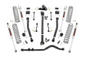 Rough country 3.5 Inch Lift Kit Adj Lower FR D/S M1 Jeep Wrangler JL 4WD (18-23) 62840
