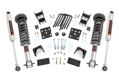 Rough country 2 Inch Lowering Kit 4 Inch Rear Lowering M1 Ford F-150 4WD (2015-2026) 47540