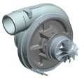 Industrial Injection BorgWarner S400SX Super Core 80mm (110/87) 179179 - BW-179179