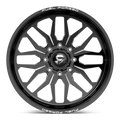 FUEL WHEELS FF122 CC 22X12 8X165 BK-MILLED -60 GLOSS BLACK MILL-MACH FFJFFC122D22-5-34
