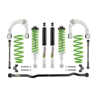 24C TACOMA 3IN FOAM CELL PRO SUSPENSION LIFT KIT STAGE 1 FRONT 3IN/REAR 2IN GRE