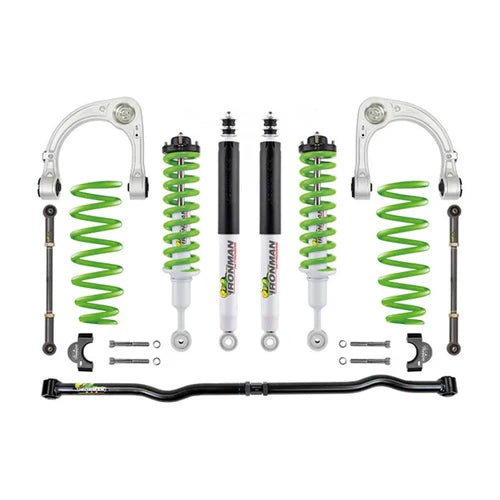 24C TACOMA 3IN FOAM CELL PRO SUSPENSION LIFT KIT STAGE 1 FRONT 3IN/REAR 2IN GRE