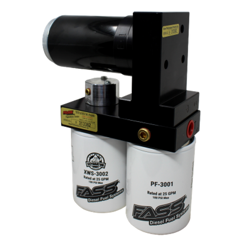 Wehrli S400 High Mnt Turbo 2nd Gen Swap Kit for 04.5-07 Cummins 5.9L Flat Black Flat Black 100486-FB