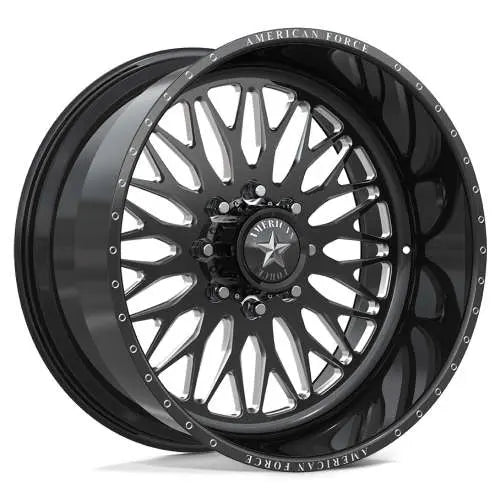 Wheel Pros AFW EXTORT SS 24x12 8x180 -40 G-BLK MCH AFTNN09G24-5-20