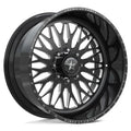 Wheel Pros AFW EXTORT SS 24x12 8x180 -40 G-BLK MCH AFTNN09G24-5-20
