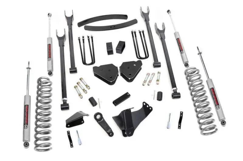 Rough Country 6 Inch Lift Kit Diesel 4 Link No OVLDS Ford F-250 F-350 Super Duty (05-07) 579.20